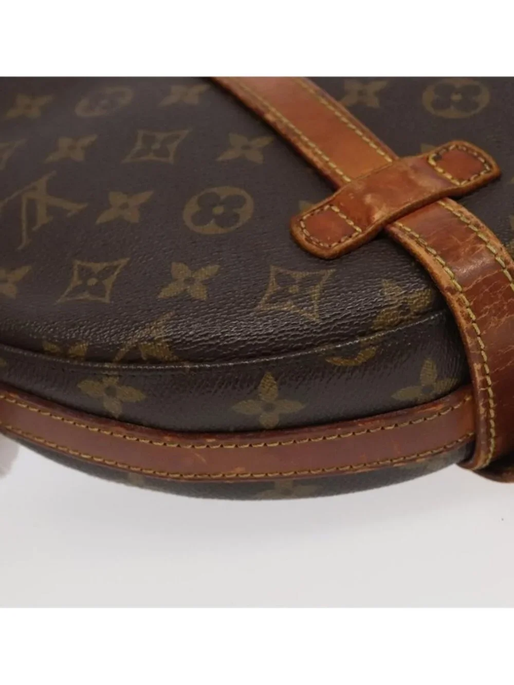 Authentic LOUIS VUITTON Monogram Chantilly GM Shoulder Bag M51232 LV